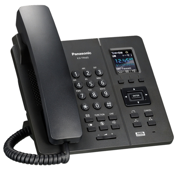 Panasonic KX-TPA65CEB vezeték nélküli asztali IP telefon
